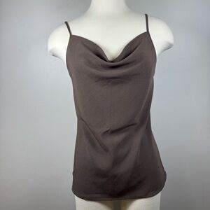 Workshop Republic Clothing Elegant Brown Camisole